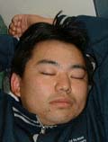 An image of sleeping toru taken by akimichi-san